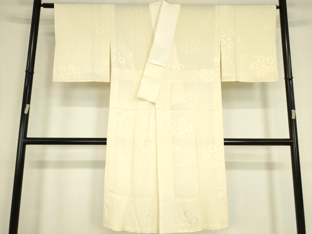 平和屋着物●長襦袢 無双仕立て 梅文 正絹 逸品 DABC3574az
