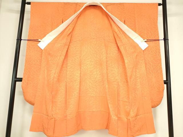 平和屋着物●振袖用長襦袢 無双仕立て 菊尽くし 正絹 逸品 DABC3576az