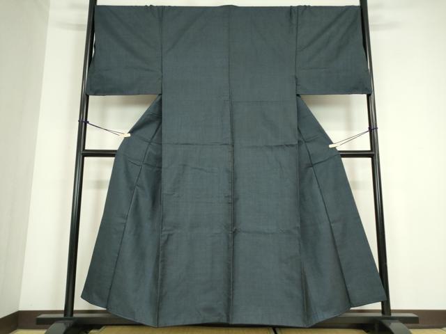 平和屋着物●男性 本場大島紬 100亀甲 総詰め キングサイズ 正絹 逸品 DABC3618az