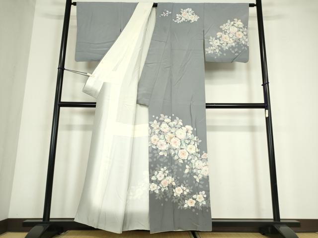 平和屋着物●訪問着 辻が花 正絹 逸品 DABC3650az