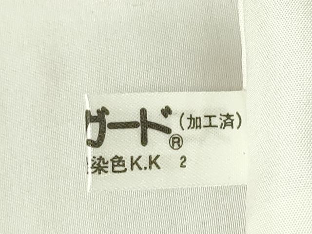 平和屋着物●上質な色無地 舞葉地紋 裏葉柳色 正絹 逸品 DABC3762az