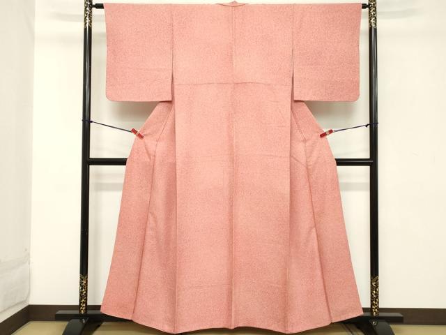 平和屋着物■上質な小紋 霞文 正絹 逸品 DABC4533cd