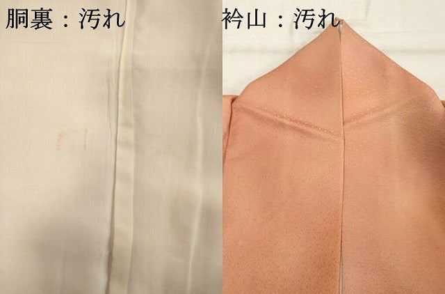 平和屋着物■上質な小紋 霞文 暈し染め 正絹 逸品 DABC4746cd