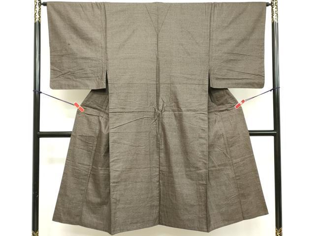 平和屋着物■男性 紬 120亀甲 総詰め 正絹 逸品 DABC4798cd