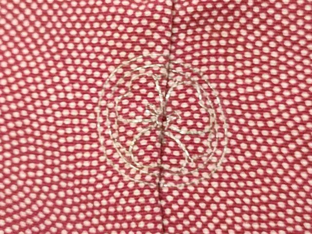 平和屋着物■江戸小紋 鮫小紋柄 正絹 逸品 DABC4824cd