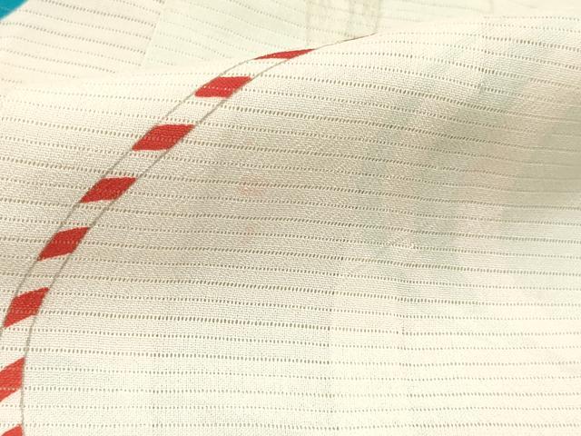 平和屋着物*夏物 七五三 女の子 3歳 祝着 三つ身 絽 源氏車花文 逸品 DABC5288ma