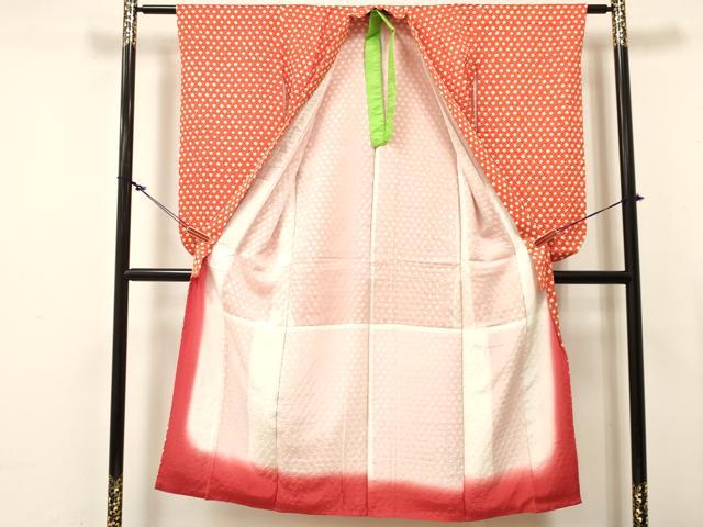 平和屋着物∵女の子 十三参り 子供 祝着 総絞り 逸品 DABC5471ma