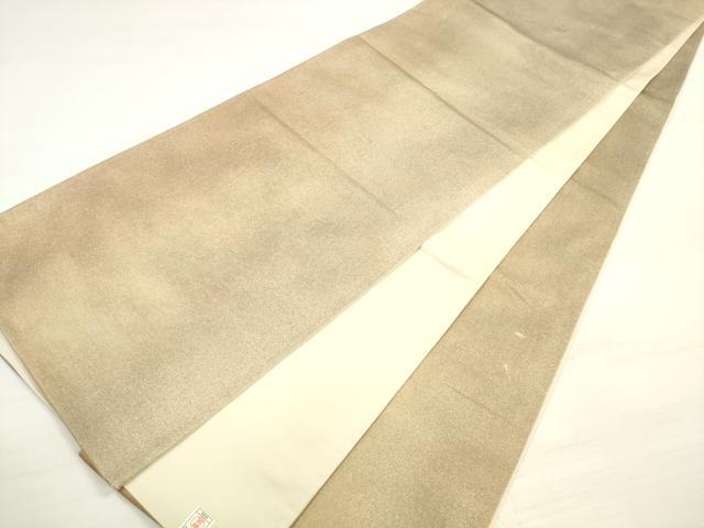 平和屋着物◎全通柄袋帯 霞文 金糸 引箔 正絹 逸品 DABC5946xg