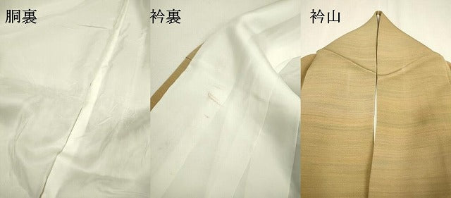 平和屋着物▼上質な小紋 霞文 暈し染 正絹 逸品 DABC6438fe