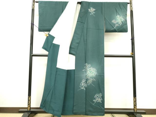 平和屋着物▼訪問着 草花 暈し染 金彩 正絹 逸品 DABC6719fe