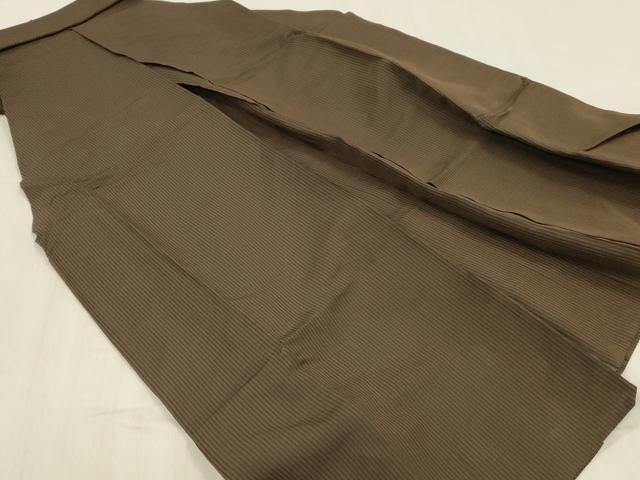 平和屋着物■男性 行灯袴 間道 正絹 逸品 DABC8397cm