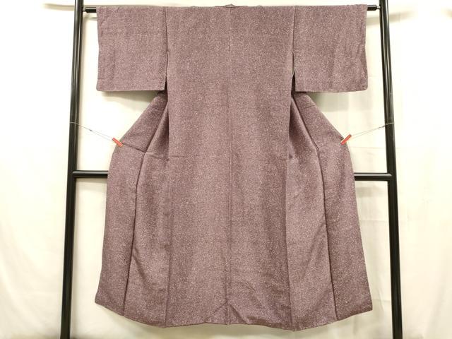 平和屋着物■上質な小紋 霞文 正絹 逸品 DABC8476cm