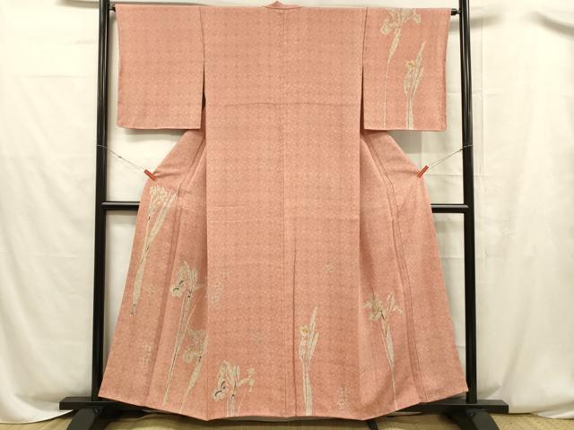 平和屋着物■訪問着 枝花文 正絹 逸品 未使用 DABC8483cm