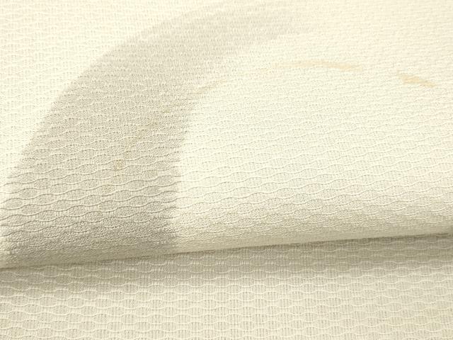 平和屋着物*夏物 太鼓柄袋帯 抽象文様 金糸 正絹 逸品 DABC8995cm