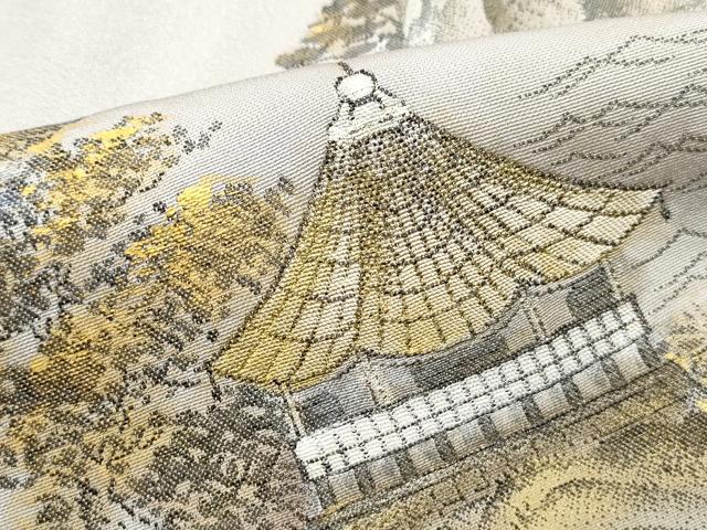 平和屋着物■豪華色留袖 風景文 暈し染め 金銀彩 正絹 逸品 DABC9259qa