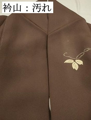 平和屋着物■訪問着 地紙花蝶枝葉文 金彩 正絹 逸品 DABC9271qa