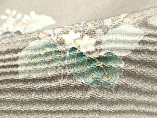 平和屋着物■訪問着 舞花文 金彩 正絹 逸品 DABC9298qa