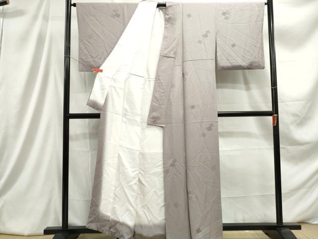 平和屋着物■上質な小紋 源氏香 正絹 逸品 DABC9361qa