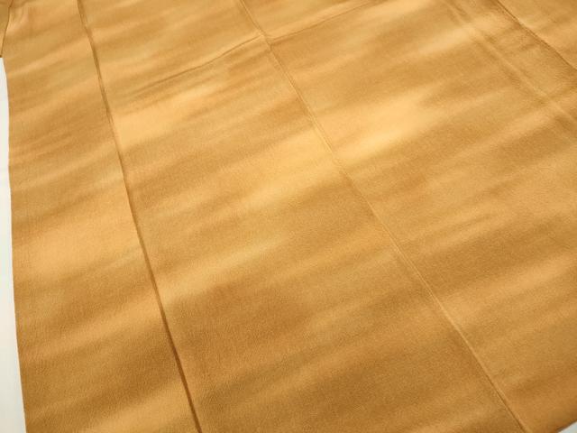 平和屋着物■上質な小紋 霞文 暈し染め 正絹 逸品 DABC9368qa