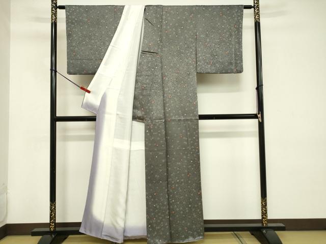 平和屋着物■上質な小紋 丸文 正絹 逸品 DABC9659qp
