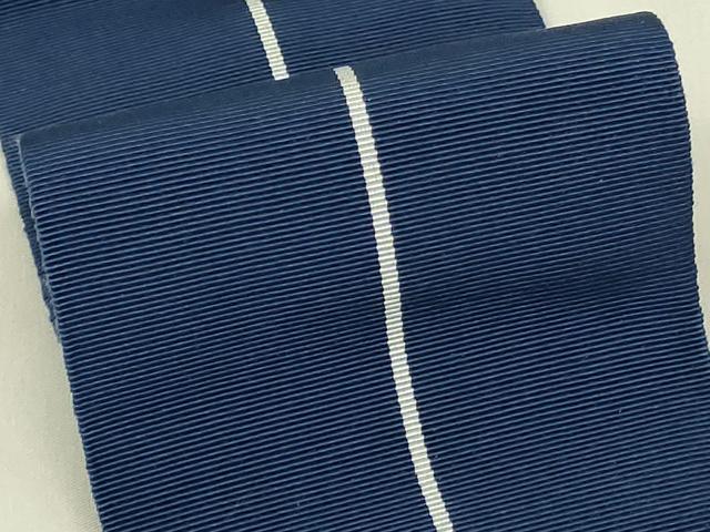 平和屋着物◎男性 本場筑前博多織 角帯 献上 正絹 逸品 DABC9741qp