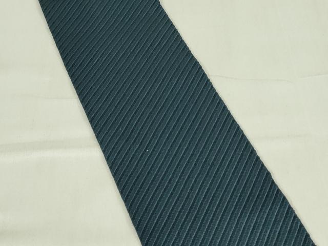 平和屋着物◎男性 本場筑前博多織 角帯 斜縞 正絹 逸品 DABC9938qp