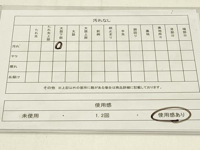 平和屋着物◎六通柄袋帯 作家物 紬地 ろうけつ染め 壁画文様 正絹 逸品 DABC9949qp