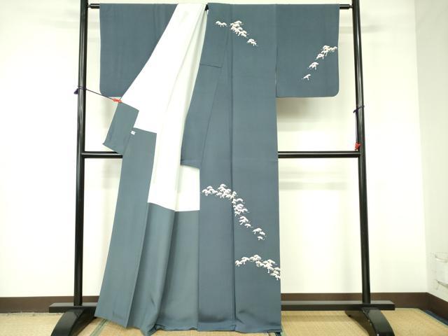 平和屋着物■訪問着 枝松 正絹 逸品 DABD0083op