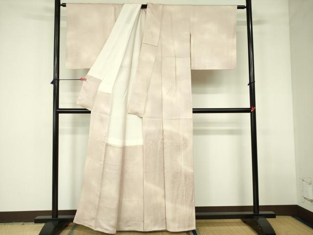 平和屋着物■訪問着 花唐草地紋 暈し染め 正絹 逸品 DABD0093op