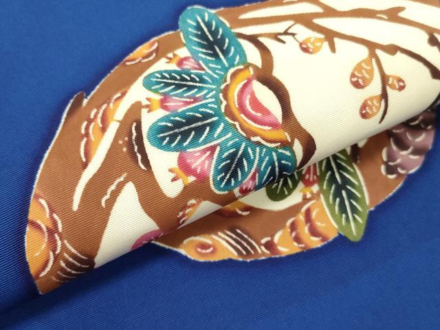平和屋着物●城間栄順 本場琉球紅型 塩瀬 九寸名古屋帯 城間紅型宗家十三代 枝松 逸品 DABD0276op