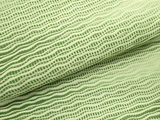 平和屋着物●八寸名古屋帯 霞文 正絹 逸品 未使用 DABD0511op