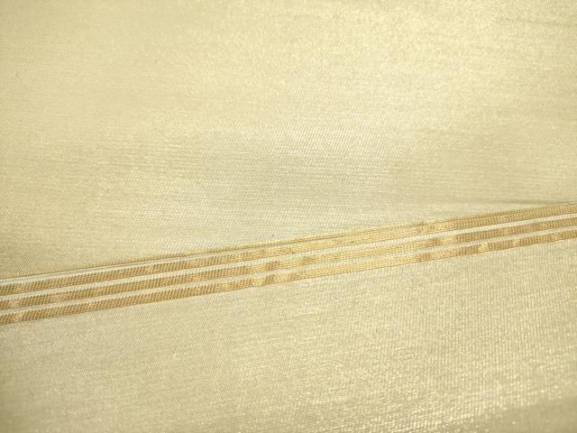 平和屋着物●西陣 川島織物 丸帯 駒刺繍 総刺繍 七宝花文 正絹 逸品 DABD0528op