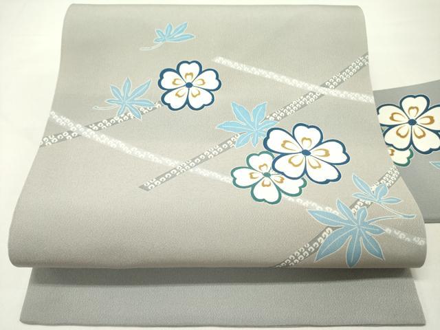 平和屋着物▼九寸名古屋帯 舞桜 逸品 DABD0541op