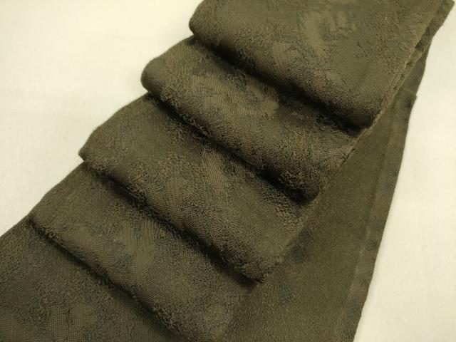 平和屋着物●男性 両面 角帯 抽象文様 正絹 逸品 DABD0609op
