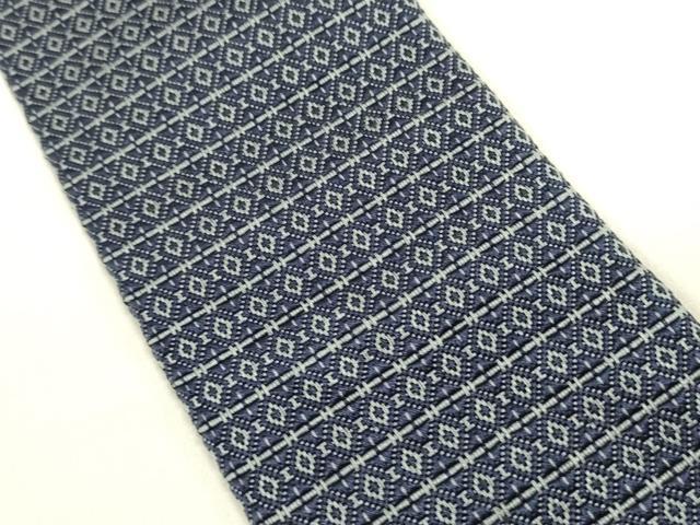 平和屋着物●男性 本場筑前博多織 角帯 菱文 正絹 逸品 DABD0615op
