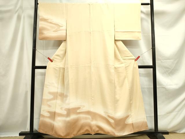 平和屋着物■訪問着 霞文 暈し染め 正絹 逸品 DABD0667op