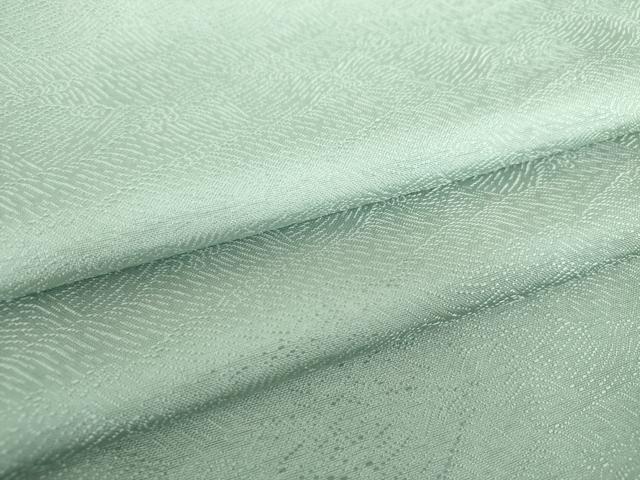 平和屋着物●上質な色無地 立波地紋 千草鼠色 正絹 逸品 DABD1020ps