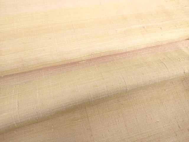 平和屋着物●紅花紬 米沢 霞文 鈴乃屋扱い 正絹 逸品 DABD1040ps