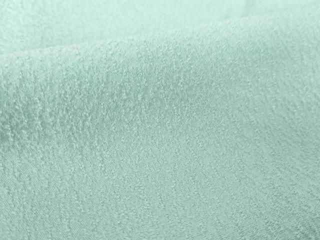 平和屋着物●上質な色無地 紋意匠 水色 正絹 逸品 DABD1072ps