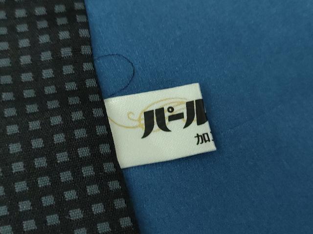 平和屋着物●男性 お召 キングサイズ 格子 正絹 逸品 DABD1213ps