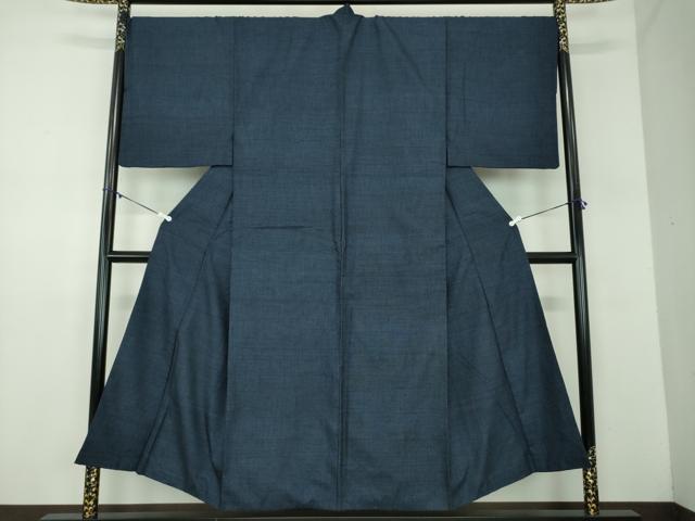 平和屋着物●男性 結城紬 100亀甲 総詰め 正絹 逸品 DABD1221ps
