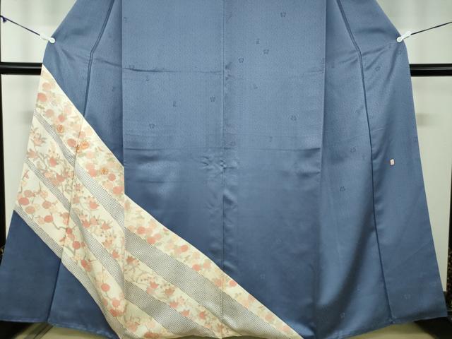 平和屋着物●十日町老舗ブランド 吉澤友禅 吾妻徳穂 訪問着 駒刺繍 吉祥花文 金彩 正絹 逸品 DABD1257ps