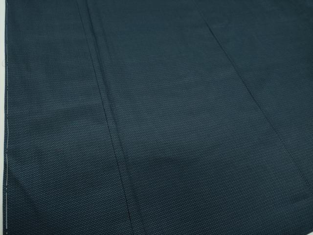 平和屋着物●男性 紬 100亀甲 総詰め 正絹 逸品 未使用 DABD1389ps