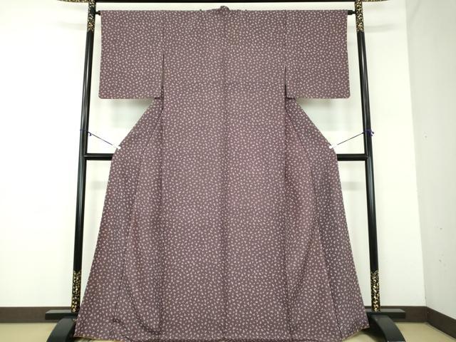 平和屋着物●上質な小紋 蜻蛉 正絹 逸品 DABD1418ps