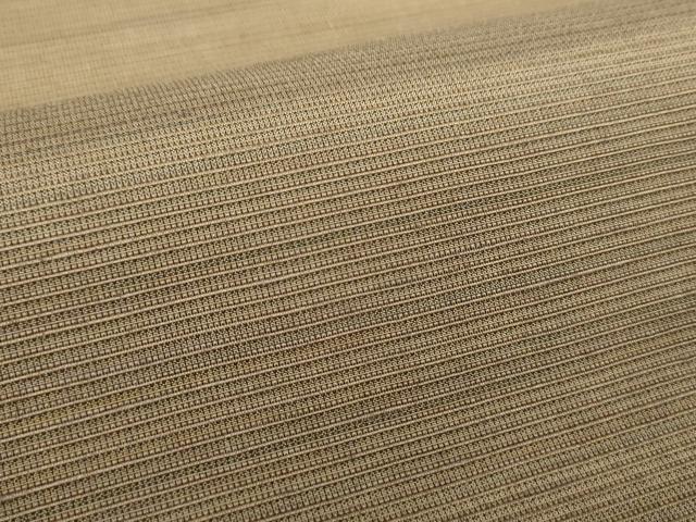 平和屋着物●本塩沢 やまだ織 太鼓柄袋帯 雪の中のきれ 霞文 上代25万 証紙付き 正絹 逸品 未使用 DABD1517ps