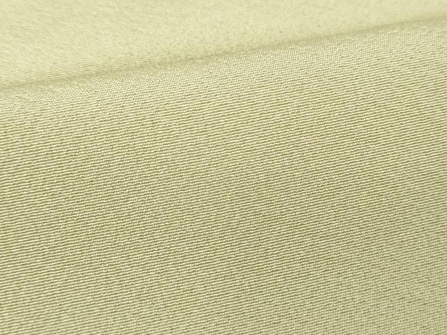 平和屋着物●上質な色無地 抹茶色 正絹 逸品 未使用 DABD1588ps