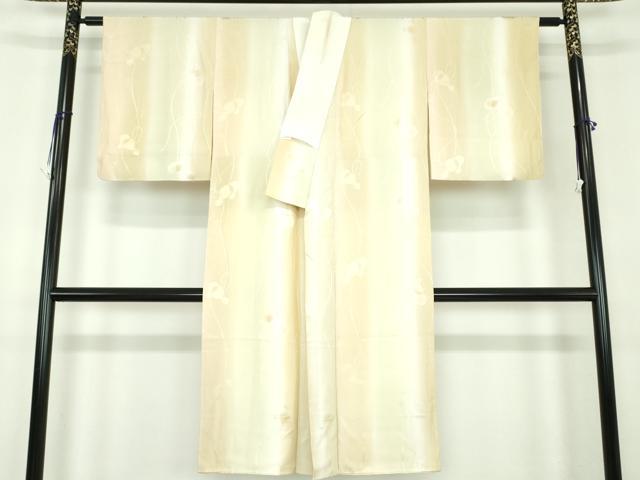 平和屋着物●上質な長襦袢 袷 瓢箪地紋 暈し染め 正絹 逸品 DABD1604ps