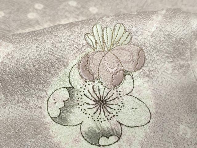 平和屋着物●訪問着 絞り 刺繍 手描き 辻が花 鈴乃屋扱い 正絹 逸品 未使用 DABD1612ps
