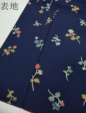 平和屋着物●洗える最高級着物 <英>はなぶさ謹製 小紋 花鳥文 逸品 DABD1650ps