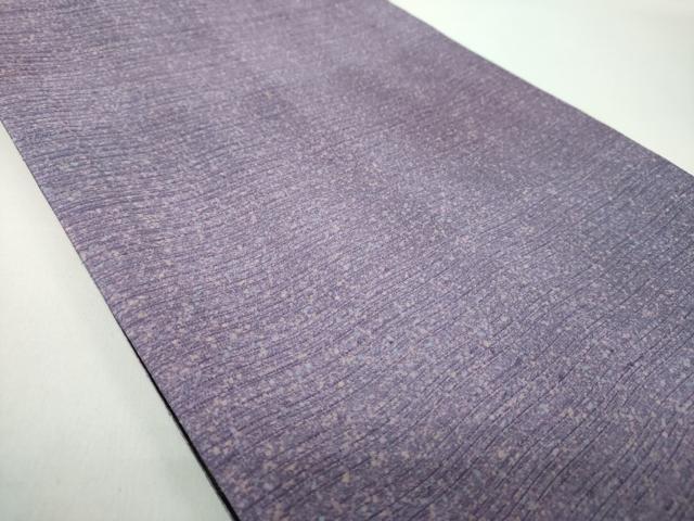 平和屋着物●両面 全通柄袋帯 市松花文 黒地 銀糸 正絹 逸品 DABD1887ps